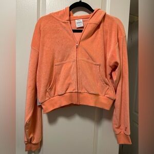 Bnwt TNA terrycloth towel crop sweater